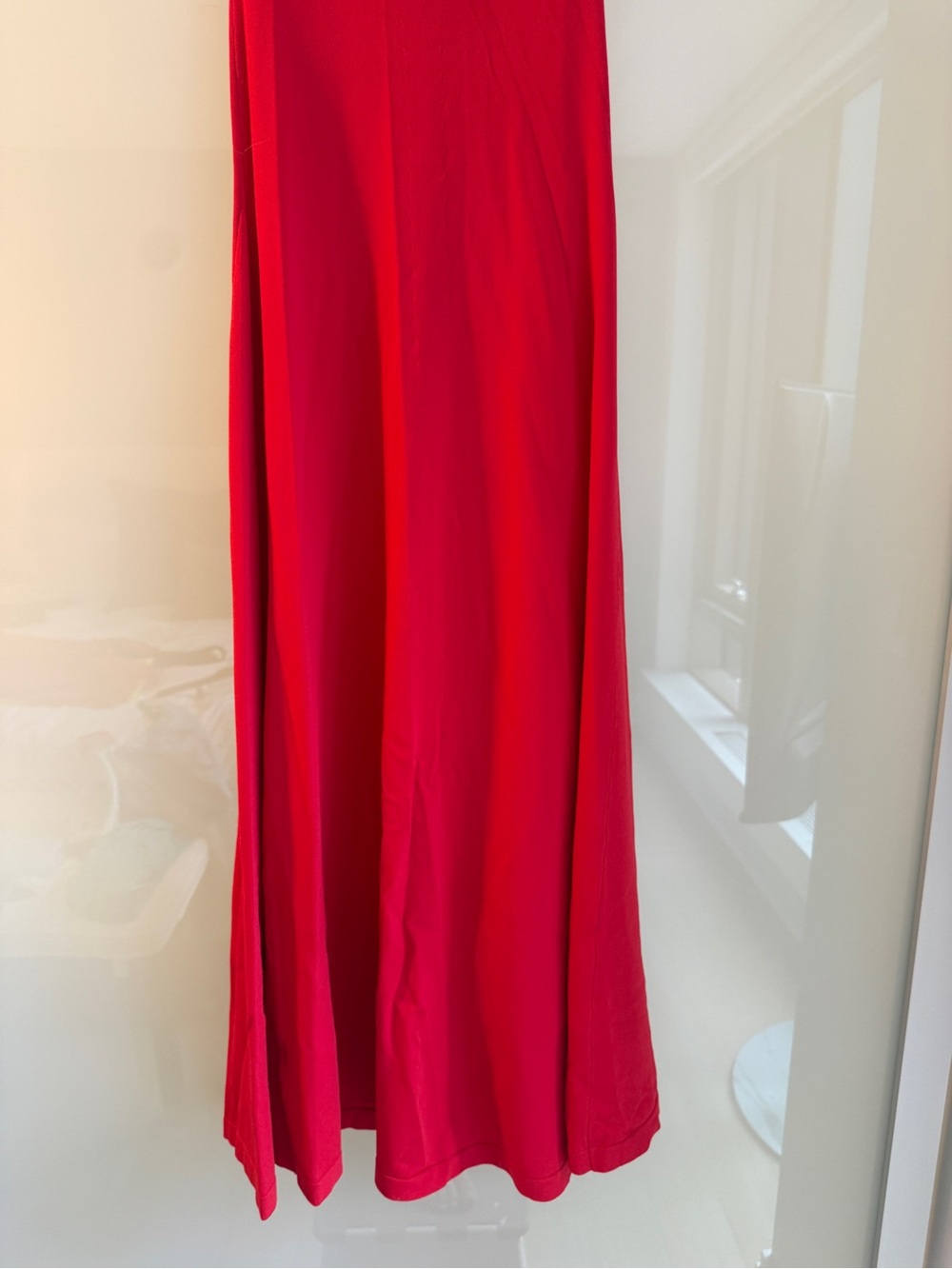 ROMY Pepi Knit Dress Gown in cherry red, like new - Picture 9 of 10